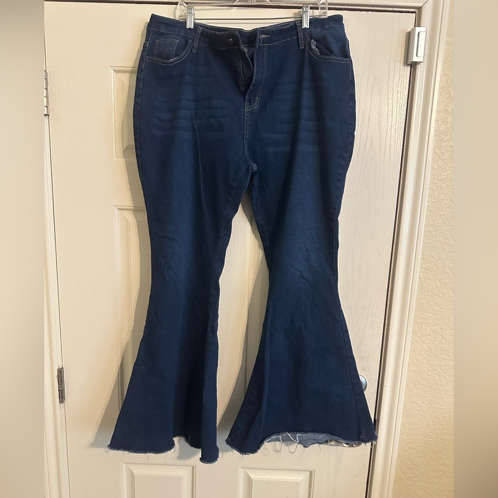 3XL Denim Bell Bottom Jeans